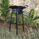 Disco de Arado Culinário com Suporte e Fogareiro Kit Completo
