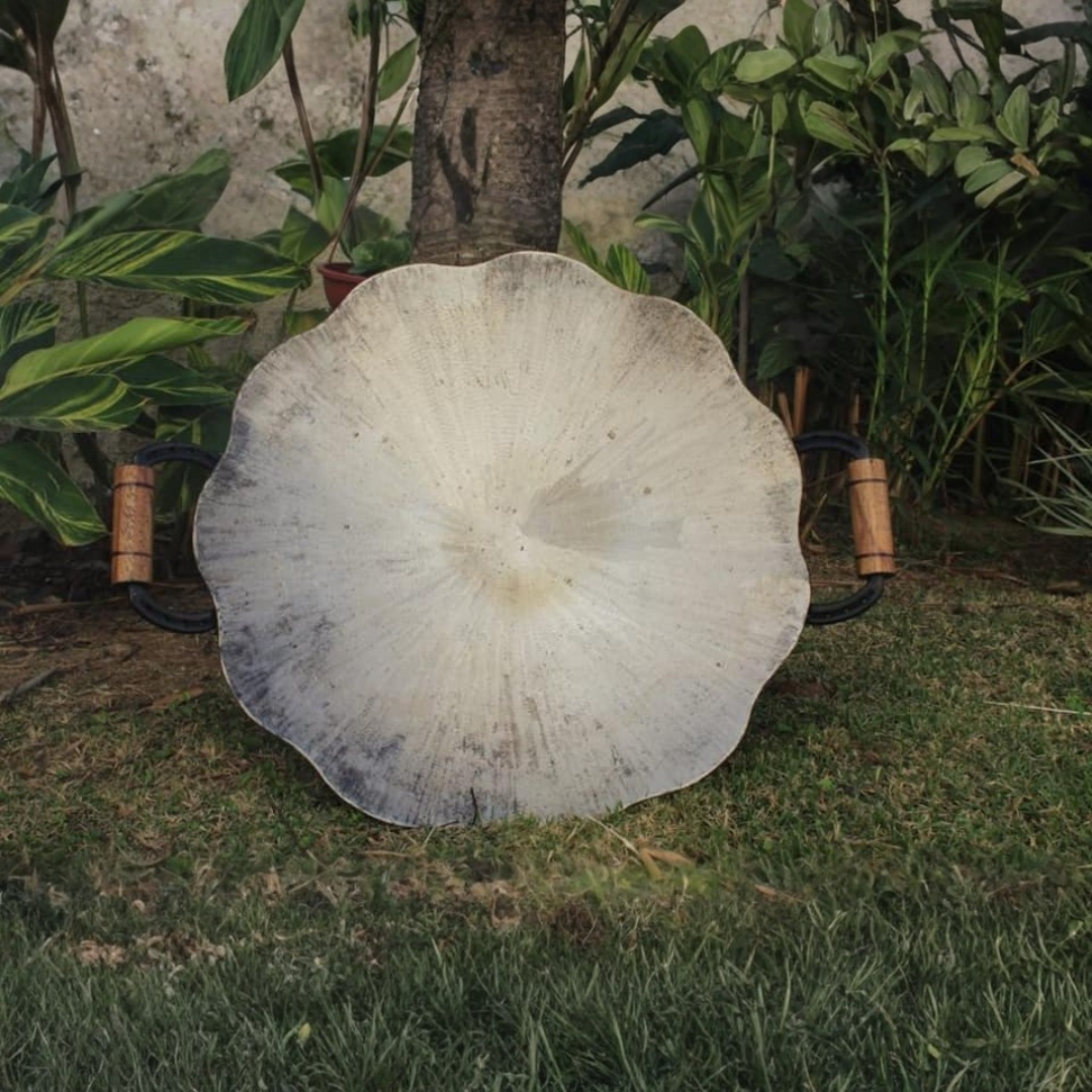 Disco de Arado Culinário com Suporte e Fogareiro Kit Completo