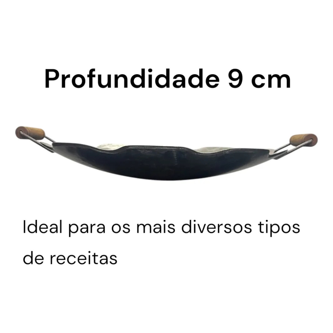 Disco Culinário Feito de Disco de Grade Reaproveitado, Tratado Para uso Gastronômico.